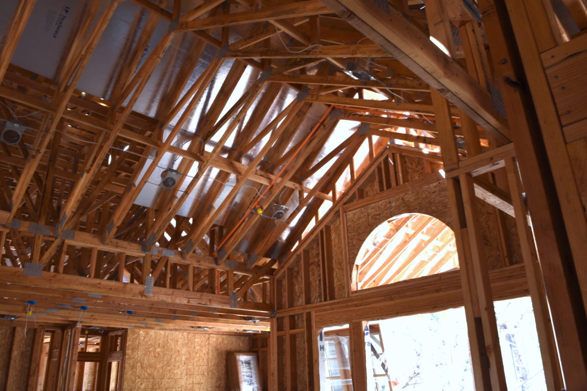 Interior Framing & HVAC Work